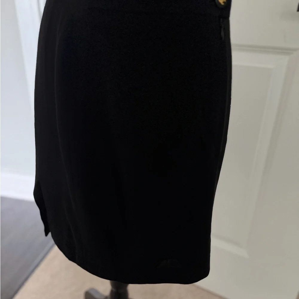 Chanel Vintage  Black Women's Skirt  Made in France Pristine Condition